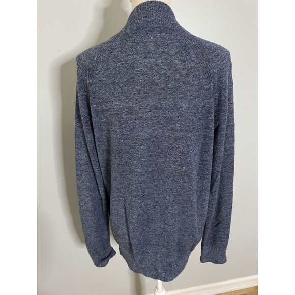 Banana Republic Full Zip Sweater 100% Linen Linificio E Canapificio Men’s M‎ - Picture 3 of 6